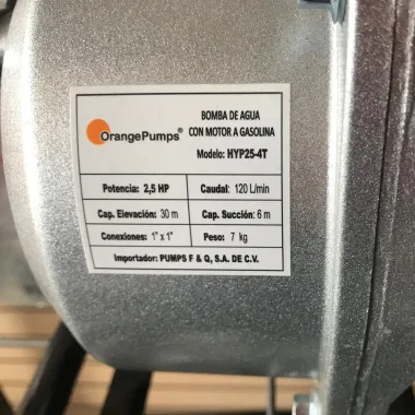 Motobomba orange 3